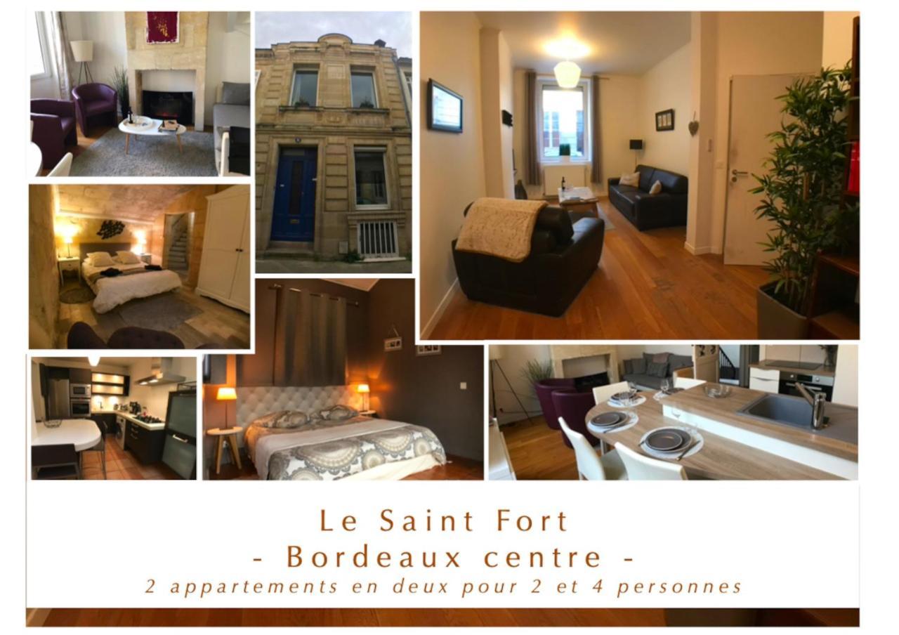 Appartamento Le Saint Fort - Coeur De Bordeaux Esterno foto